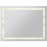 36"x48" LED Mirror Light, Adjustable CCT, 67W, Dimmable Wall-Mounted Vanity Mirror